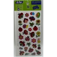 Наліпка 3D "Сонечка" 18см, KIDS Line №ZB.63328/Zibi/