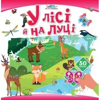 Книжка А4 "Хто тут заховався : У лісі й на луці"/Талант/(24)