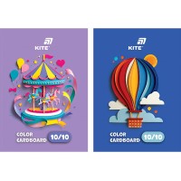 Папір кольор. А5 10арк./10кольор. №K26-1257	/Kite/(50)