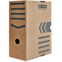 Бокс архівний картон. "Buromax" №3262-34 150мм крафт