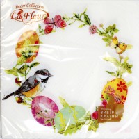 Серветки столові ТМ "La Fluer" 2-х шарові (16шт) Пасхальний оберіг(16)