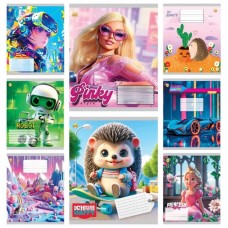 Зошит 12арк. кос.лін. /ТВ/ "Мікс 5" №ТА63104(25)(600)