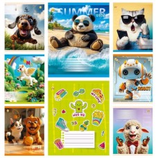 Зошит 12арк. кос.лін. /ТВ/ "Мікс 6" №ТА63105(25)(600)