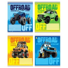 Зошит 12арк. кос.лін. /ТВ/ "Позашляховики" №ТА63114(25)(600)