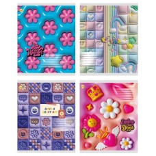 Зошит 12арк. кос.лін. /ТВ/ "дизайн 3D" №ТА63117(25)(600)