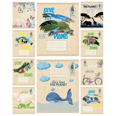 Зошит 18арк. кліт. /ТВ/ "Save planet" №ТЕ42208(20)(400)