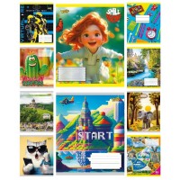 Зошит 18арк. лін. /ТВ/ "Мікс 1" №ТА62200(20)(400)