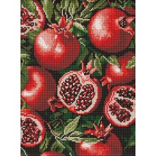 Набір з алмазною мозаїкою "Гранат у розрізі" 30х40см №AMO8290/Ідейка/