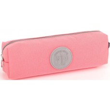 Пенал 1від., б/н,на блиск. рожевий №KJ3974/Мандарин/(48)