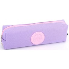 Пенал 1від., б/н,на блиск. фіолетовий №KJ3974/Мандарин/(48)