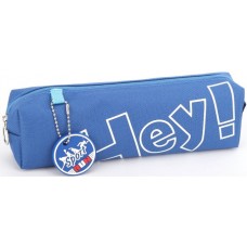 Пенал 1від., б/н,на блиск. синій №KJ4000/Мандарин/(48)