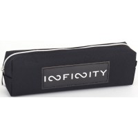 Пенал 1від., б/н,на блиск. чорний 3 №KJ4053/Мандарин/(48)