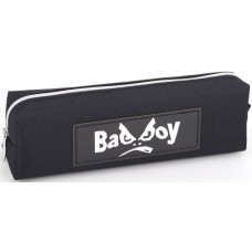 Пенал 1від., б/н,на блиск. чорний №KJ4056/Мандарин/(48)