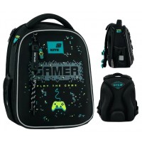 Рюкзак каркасний "Kite" Education 555 Play the Game 2від.,2карм. №K26-555S-9