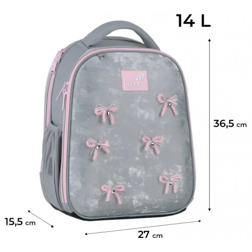 Рюкзак каркасний "Kite" Education 555 Velvet Dream 2від.,2карм. №K26-555S-10