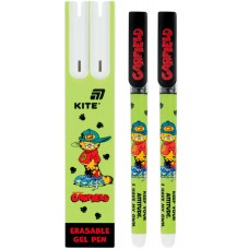 Набір ручок гел. "Kite" №GF26-069 GF 2шт "пиши-стирай" 0,5мм синя, у пеналі(4)