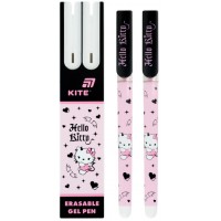 Набір ручок гел. "Kite" №HK26-069 HK 2шт "пиши-стирай" 0,5мм синя, у пеналі(4)