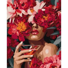 Картини по номерах акрил. "Квіткова Спокуса" 40х50см №KHO8733/Ідейка/
