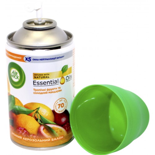 Освіжувач повітря AirWick (запаска) до автоматич освіжувача Солодка мандаринка 250мл №0959