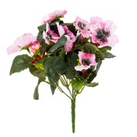 Букет "Братки рожеві" 25см №106F/pink