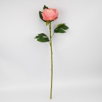 Півонія кремово-рожева 70см №2026-019