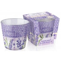 Свічка з ароматом "Bartek candles" 115г/30год. Minty Lavander(12)