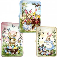 Рушник кухонний з мікрофібри 40x60см (32317) 4 вида №98-1020 (12)