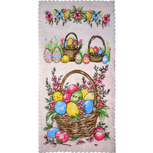 Рушник кухонний з мікрофібри 25х50см лаванда (32217) 4 вида №002-306 (20)