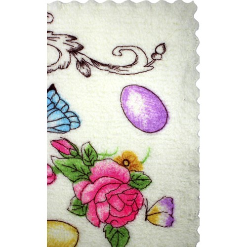 Рушник кухонний з мікрофібри 25х50см лаванда (32217) 4 вида №002-306 (20)