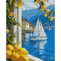 Алмазна мозаїка "Santi" Літня відпустка 40х50см,на підрамнику №956050