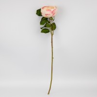 Троянда піоновидна ніжно-рожева 61см №2026-018/pink