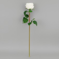 Троянда піоновидна біла 53см №2025-026(24)