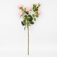 Троянда латекс 6 бутонів 60см рожева №9259-107