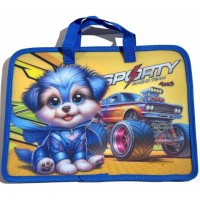 Папка А4+ №Р0228 на блиск. з ручками(5)(100)