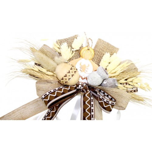 Декор етно з янголом 20х12см