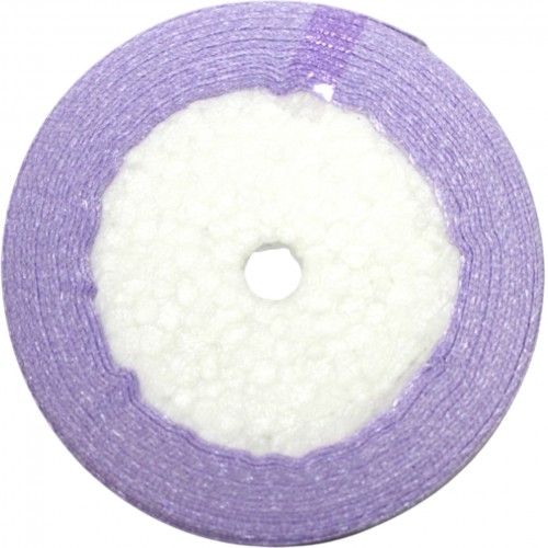 Стрічка атлас 0,6см/23м (лавандова) №044(10)