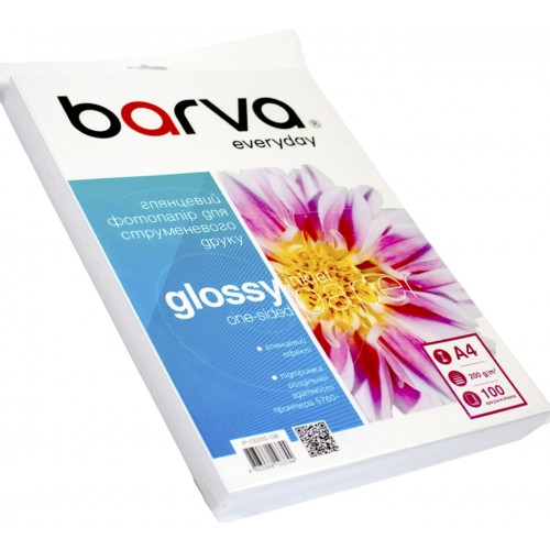 Фотопапір "Everyday Barva" А4 200г/м2 100арк. (IP-CE200-138) глянцевий(100)