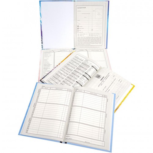 Щоденник шк. В5 №23004/5751 40арк. 7БЦ тв. обкл./Мандарин/(10)