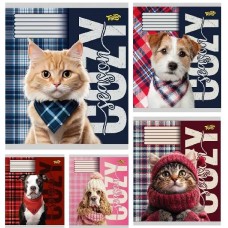 Зошит 12арк. кліт. /ТВ/ "Улюбленці" №ТА61111(25)(600)