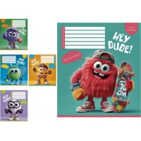 Зошит 12арк. кліт. Школярик виб. УФ-лак №012-3668K(30)(300)