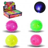 Стрибун їжачок 8,5см,світиться,на планш. №PR24125(12)(288) КІ