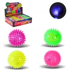 Стрибун їжачок 8,5см,світиться,на планш. №PR24125(12)(288) КІ