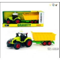 Трактор на бат-ці,світло,в кор-ці 41,5х11х15,5см №666-183B(36) КІ