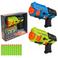 Бластер 10 поролон. снарядів,в кор-ці,26х6,55х21,5см №9957-1(36)(72) КІ