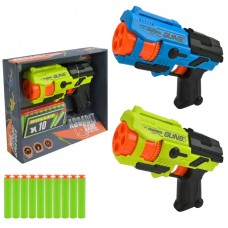 Бластер 10 поролон. снарядів,в кор-ці,26х6,55х21,5см №9957-1(36)(72) КІ