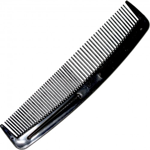 Гребінець чоловічий чорний 12,5см