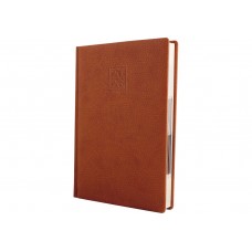 Ежедневник А5 Optima датированный 2026 Armonia коричневый O25229-07