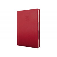 Щоденник А5 Optima датований 2026 Lizard червоний O25242-03