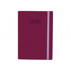 Ежедневник А5 Optima датированный 2025 Namib на резинке,бордовый O25205-18