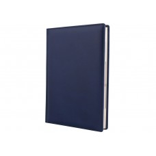 Ежедневник А5 Optima датированный 2022 синий натуральная кожа №O25200-02
